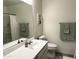 Well-lit bathroom with a single sink, a tub, and neutral-colored towels for a clean design at 26722 N 174Th Ln, Surprise, AZ 85387