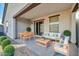Cozy outdoor patio area with modern furniture, perfect for relaxing at 26722 N 174Th Ln, Surprise, AZ 85387