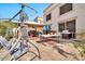 Cozy backyard patio with seating area, gazebo, and built-in grill at 6002 N 5Th Pl, Phoenix, AZ 85012