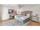 Elegant guest bedroom with plush bed and decorative artwork at 6701 N Scottsdale Rd # 24, Scottsdale, AZ 85250