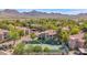 Community overview showcasing tennis court and mountain views at 15050 N Thompson Peak Pkwy # 2006, Scottsdale, AZ 85260