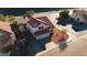 Aerial view of two story house and neighborhood at 1705 E Windsong Dr, Phoenix, AZ 85048