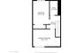Second floor floorplan with bedroom, bath and primary bedroom at 4600 N 68Th St # 313, Scottsdale, AZ 85251