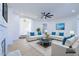 Spacious living room with ample natural light and comfortable seating at 1270 E Baranca Rd, Gilbert, AZ 85297