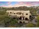Stunning aerial view of a luxurious home with desert landscaping at 15419 E Stardust Dr, Fountain Hills, AZ 85268