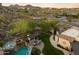 Luxury home with pool, spa, and expansive backyard, offering stunning mountain views at 15419 E Stardust Dr, Fountain Hills, AZ 85268