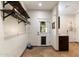 Laundry room with washer, dryer, and pet door at 15419 E Stardust Dr, Fountain Hills, AZ 85268