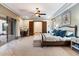 Spacious main bedroom with sitting area and backyard access at 15419 E Stardust Dr, Fountain Hills, AZ 85268