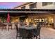 Modern outdoor kitchen with granite countertops at 15419 E Stardust Dr, Fountain Hills, AZ 85268