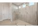 Bathroom features a spacious glass-enclosed shower with tiled walls, multiple shower heads, and recessed lighting at 24707 N 169Th Ave, Surprise, AZ 85387