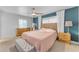 Spacious bedroom with light walls and ceiling fan at 2727 N 20Th Dr, Phoenix, AZ 85009