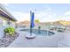 Kidney shaped pool with patio furniture at 2727 N 20Th Dr, Phoenix, AZ 85009