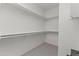 Walk-in closet with white walls, carpet and metal shelving at 14430 N Prickly Pear Ct, Fountain Hills, AZ 85268
