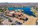 Community clubhouse with lake and pool views at 16731 S 181St Ave, Goodyear, AZ 85338