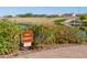 Lake Harmony sign with no swimming rules at 16731 S 181St Ave, Goodyear, AZ 85338