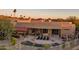 Backyard oasis featuring a pool, spa, and expansive patio at 7624 E Stagecoach Pass, Carefree, AZ 85377