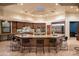 Gourmet kitchen boasting a large island and stainless steel appliances at 7624 E Stagecoach Pass, Carefree, AZ 85377