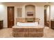 Luxurious Primary bathroom with soaking tub and double vanity at 7624 E Stagecoach Pass, Carefree, AZ 85377