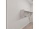 Laundry area with shelving and hookups at 17867 W Encinas Ln, Goodyear, AZ 85338