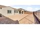 Large backyard with open space and block wall at 17869 W Getty Dr, Goodyear, AZ 85338