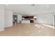 Open concept living area with views to the kitchen and backyard at 17869 W Getty Dr, Goodyear, AZ 85338