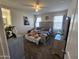 Spacious Primary bedroom with large bed and plenty of natural light at 44394 W Palo Aliso Way, Maricopa, AZ 85138
