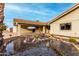 Relaxing water feature with a pond and waterfall near the home at 15912 E Palomino Blvd, Fountain Hills, AZ 85268