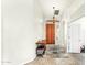 Bright and airy entryway with tile flooring and chandelier at 6713 E Paradise Ln, Scottsdale, AZ 85254