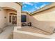 Inviting front patio with seating area, perfect for relaxing at 6713 E Paradise Ln, Scottsdale, AZ 85254