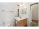 Bathroom featuring a toilet and sink with vanity at 3055 N Red Mountain Mtn # 95, Mesa, AZ 85207