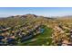 Aerial view of community and mountains at 41348 N Congressional Dr, Anthem, AZ 85086