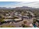Bird's-eye view of the community highlighting well-maintained homes and desert landscape at 10801 N 45Th St, Phoenix, AZ 85028