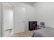 Simple bedroom with double bed and storage at 170 E Guadalupe Rd # 14, Gilbert, AZ 85234