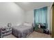 Cozy bedroom with a double bed and ample closet space at 170 E Guadalupe Rd # 14, Gilbert, AZ 85234