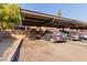 Covered carport parking available for residents at 170 E Guadalupe Rd # 14, Gilbert, AZ 85234