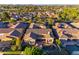 Bird's-eye view of a single-Gathering home in a quiet neighborhood at 501 E Sunburst Ln, Tempe, AZ 85284