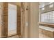 Bathroom featuring a shower and a tub at 501 E Sunburst Ln, Tempe, AZ 85284