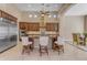 Gourmet kitchen with custom cabinetry and a large island at 501 E Sunburst Ln, Tempe, AZ 85284