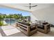 Relaxing patio with outdoor furniture and pool views at 4424 N 38Th St, Phoenix, AZ 85018
