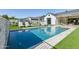 Large rectangular pool with a spa and lounge chairs at 4424 N 38Th St, Phoenix, AZ 85018