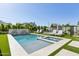 Stunning pool and spa with artificial turf at 4424 N 38Th St, Phoenix, AZ 85018