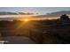 Stunning sunset view over desert landscape, mountains in the distance at 13022 N Mountainside Dr # B, Fountain Hills, AZ 85268