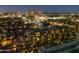 Night aerial view of the building and city lights at 17 W Vernon Ave # 316, Phoenix, AZ 85003