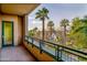 Balcony overlooking tree-lined street at 17 W Vernon Ave # 316, Phoenix, AZ 85003