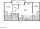 Floor plan showing two Primary retreats, study, and balcony at 17 W Vernon Ave # 316, Phoenix, AZ 85003
