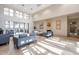Bright and airy lobby with fireplace at 17 W Vernon Ave # 316, Phoenix, AZ 85003