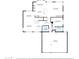 Two story home floor plan with main bedroom and 2 other bedrooms at 6960 E Hacienda La Noria Ln, Gold Canyon, AZ 85118