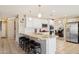 Kitchen with granite countertops and white cabinets at 6960 E Hacienda La Noria Ln, Gold Canyon, AZ 85118