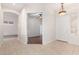Bright entryway with tile floors and views into the living room at 9354 E Hillview Cir, Mesa, AZ 85207