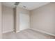 The bedroom features neutral walls, carpet flooring, and a closet with sliding doors at 4924 W Beryl Ave, Glendale, AZ 85302